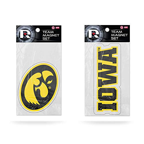 Rico Industries NCAA Fan Shop 2-Pack Die Cut Team Logo Magnet Set 